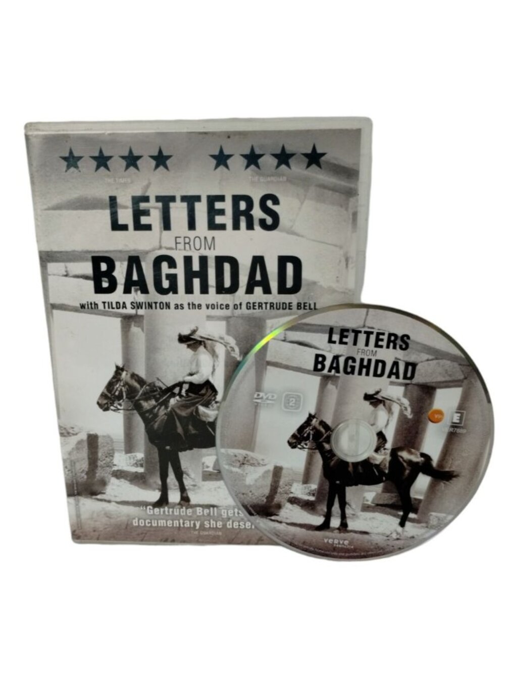 Letters From Baghdad Documentary DVD Movie 2016 Gertrude Bell Tilda Swinton